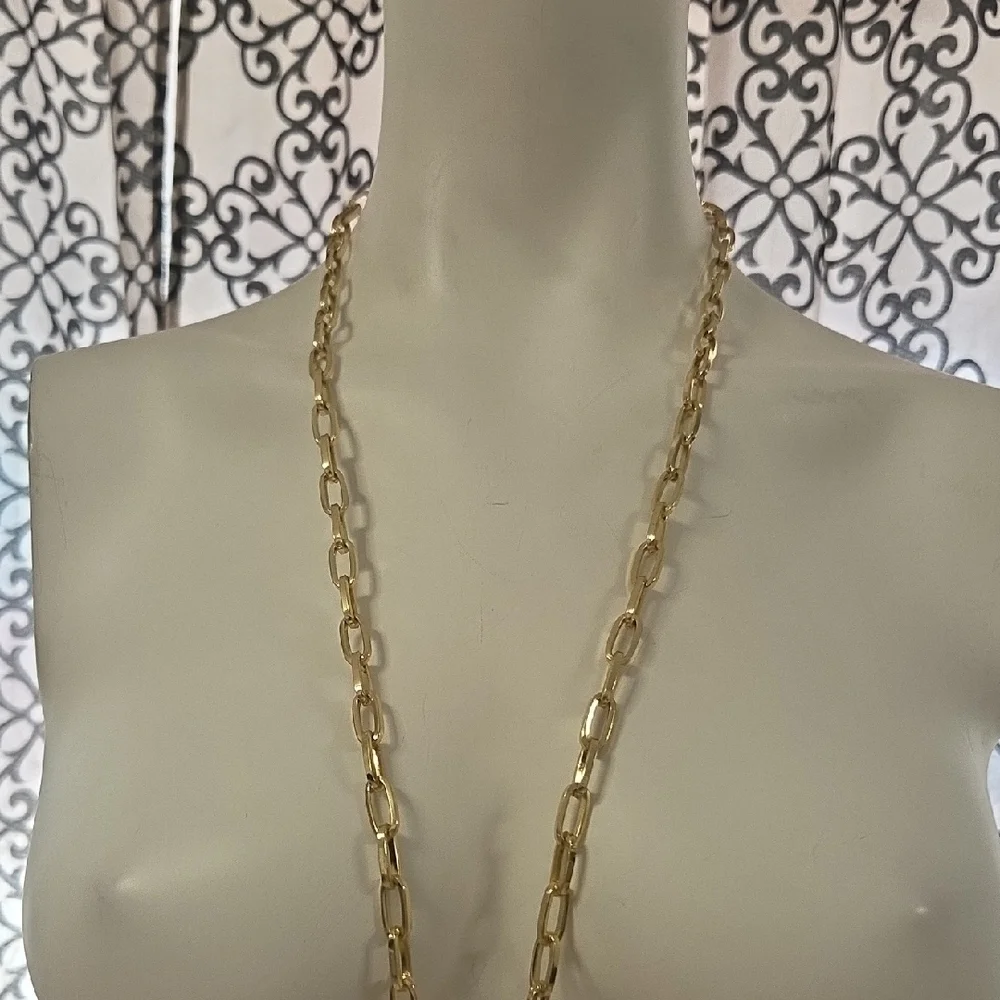 Elegant Gold Necklace with Pearl Drop | Minimalist Pearl Pendant Necklace Long.